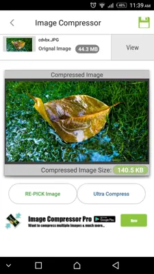 Image Compressor android App screenshot 5